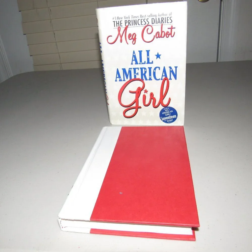 Meg Cabot All-American Girl Hardcover | YA Fiction | Patriotic Teen Romance